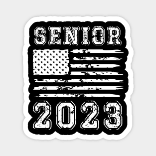 Senior Class of 2023 vintage flag USA Magnet
