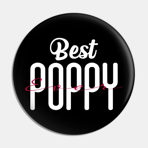 Best Poppy Ever Pin by Teeartspace