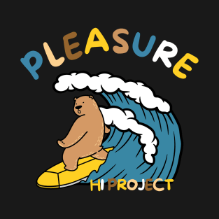 Pleasure, Bear Surf. T-Shirt