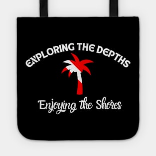 Exploring the depths, enjoying the shores | Scuba diving | Scuba | Ocean lovers | Freediver | Freediving Tote