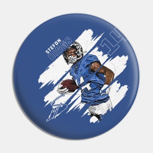 Stefon Diggs Buffalo Stripes Pin