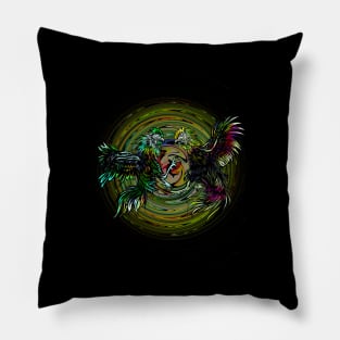 ROOSTER FIGHT Pillow