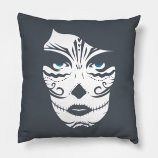 Sugar Skull Woman Design Pillow