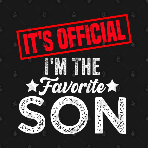 It's official i'm the favorite son, favorite son by Bourdia Mohemad