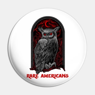 The Moon Owl Rare Americans Pin