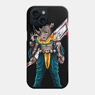 Rhino Samurai Phone Case