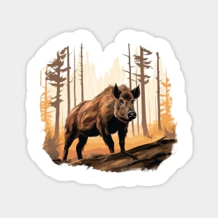 Wild Boar Magnet