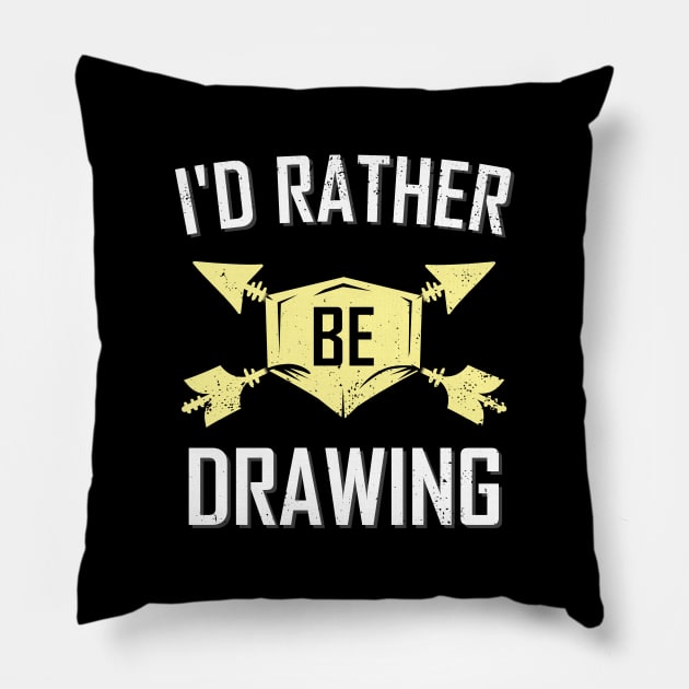 Archery Bow Hunter Archer Hunting Gift Pillow by Dolde08