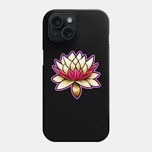 Namaste Lotus Flower Phone Case