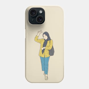 Blue and Yellow Phone Case