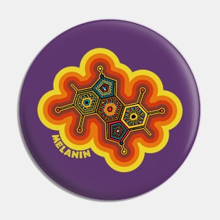 Retro-Afro-Scientific Melanin Realness Pin