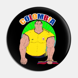 colombia socccer Pin