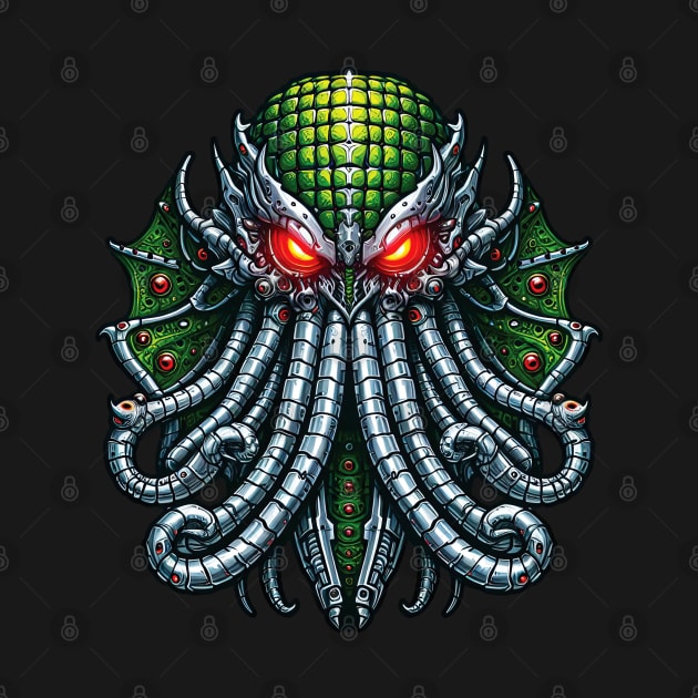 Biomech Cthulhu Overlord S01 D55 by Houerd