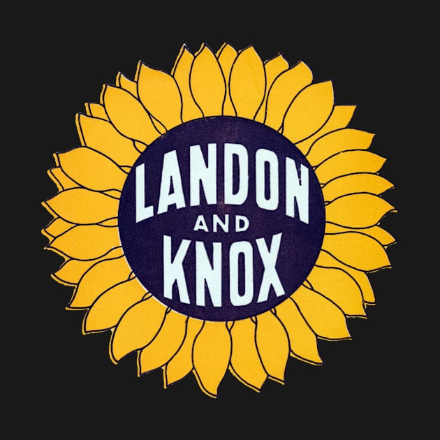 1936 Landon, Knox Presidential Campaign by historicimage