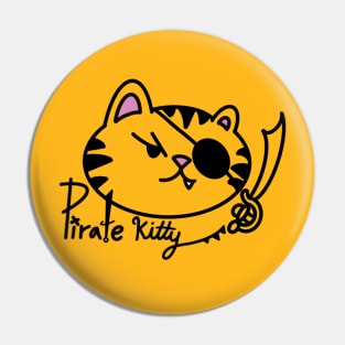 Pirate Kitty! Pin