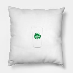 Caskett Always Coffee Pillow