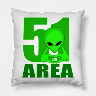 Love alien Pillow