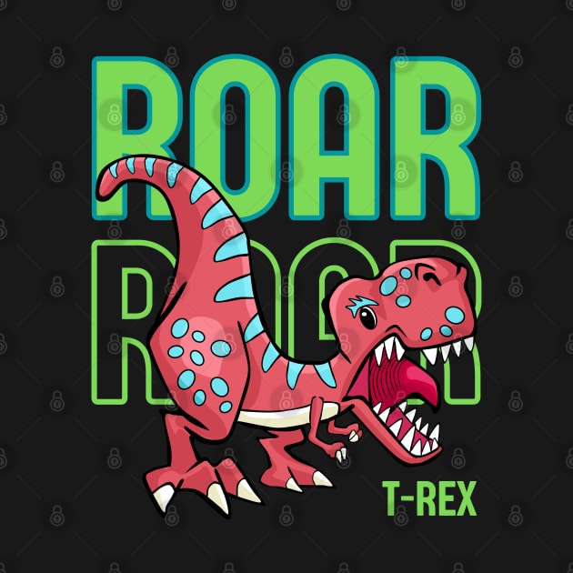 T-Rex Roar Roar by Ashley-Bee