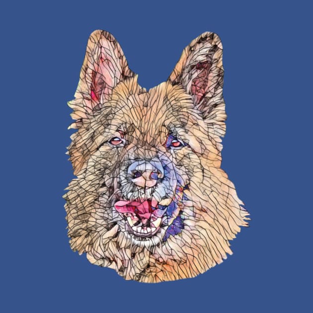 German Shepherd by DoggyStyles