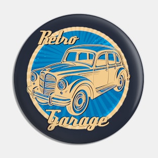 Retro Car Pin