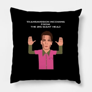 Incoming Message - 3rd Rock from the Sun inspired design Pillow