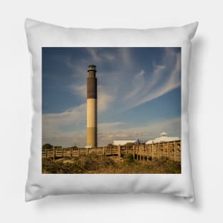 Oak Island Lighthouse 3 Pillow