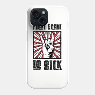 1st Grade is Sick - Red - Barn Shirt USA Phone Case