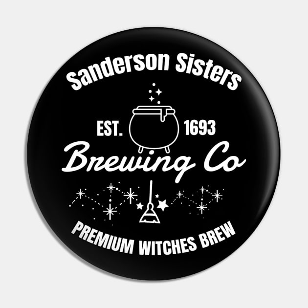 Sanderson Sisters Brewing Co Hocus Pocus Pin by gallaugherus