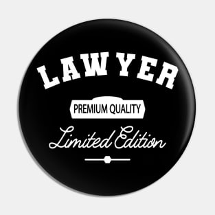 Lawyer - Premium Quality Limited Edition Pin