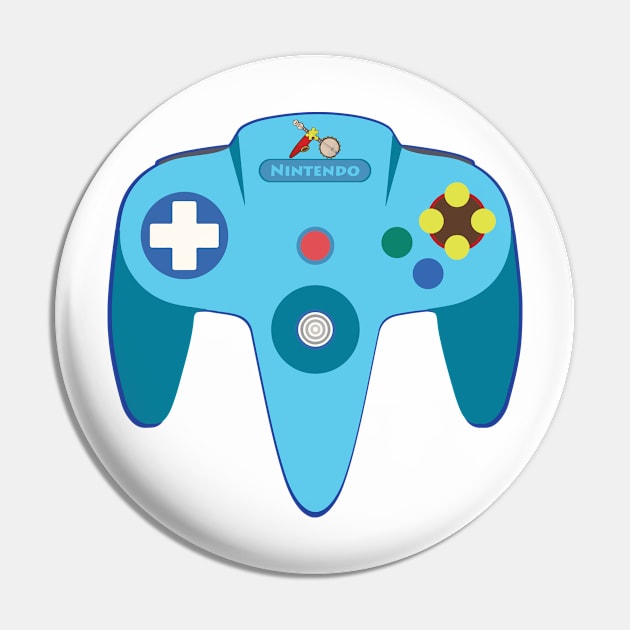 Ryan's Banjo Kazooie Controller Pin by BRICHstudiosShop