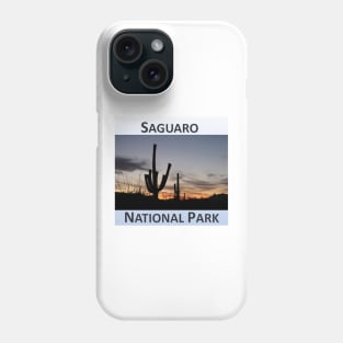 Saguaro National Park Sunrise Phone Case