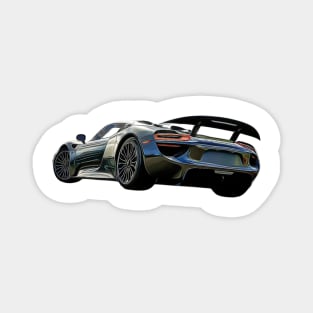 918 Spyder Cartoon Magnet