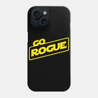 Go Rogue Sci-fi Movie Quote Phone Case