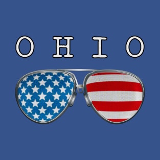 USA PILOT GLASSES OHIO T-Shirt