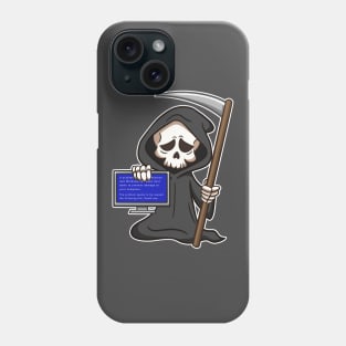 Blue screen of death Phone Case