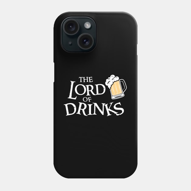 The Lord of Drinks Phone Case by Jablo