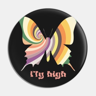 Fly high Pin