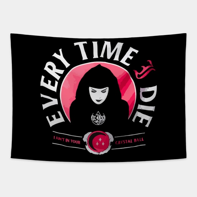 Every Time I Die Tapestry by Daniel Cantrell