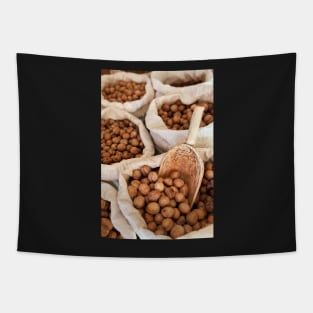 Sacks of walnuts Tapestry