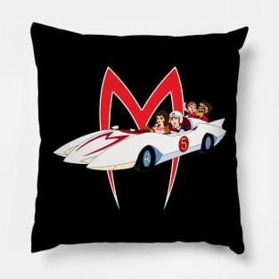 speed racer family Pillow