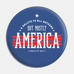 Salute to America Pin