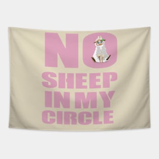 no sheep in my circle fanny Shirt Tapestry