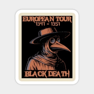 Black death t-shirt Magnet