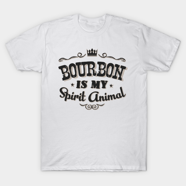 Discover Vintage Bourbon is my Spirit Animal Gift Idea Men Women - Bourbon Is My Spirit Animal - T-Shirt