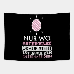 Lustiges Osterhasen T-Shirt Ostern Eier suchen Jesus Auferstehung Geschenk Tapestry