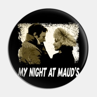 French New Wave Classic Celebrate at Mauds in Style Pin