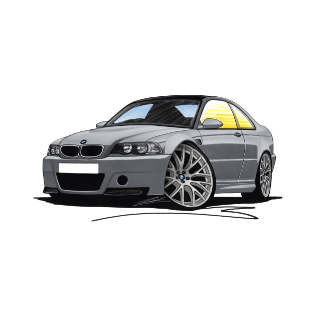 BMW M3 (e46) CSL Grey by y30man5