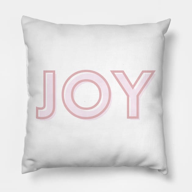 Joy Pillow by BloomingDiaries