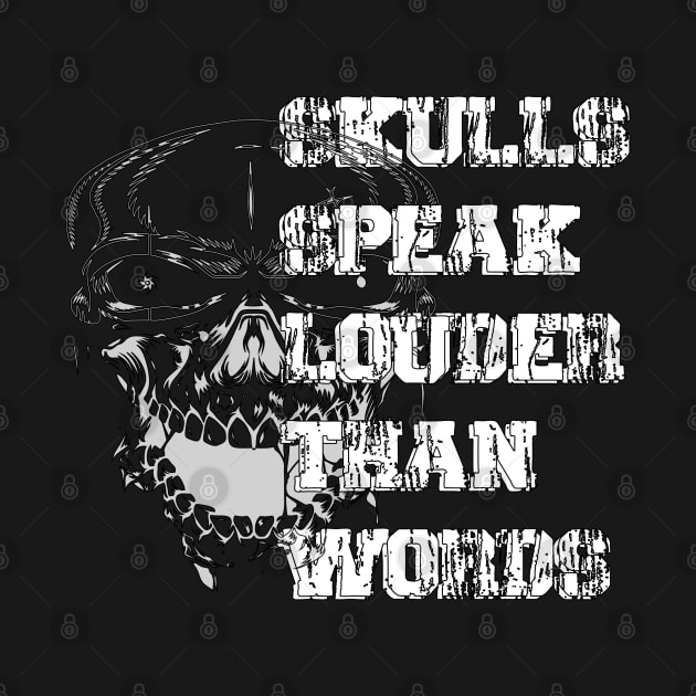 Beyond Words Conversations in Skulls Speak Louder Than Words by Mirak-store 