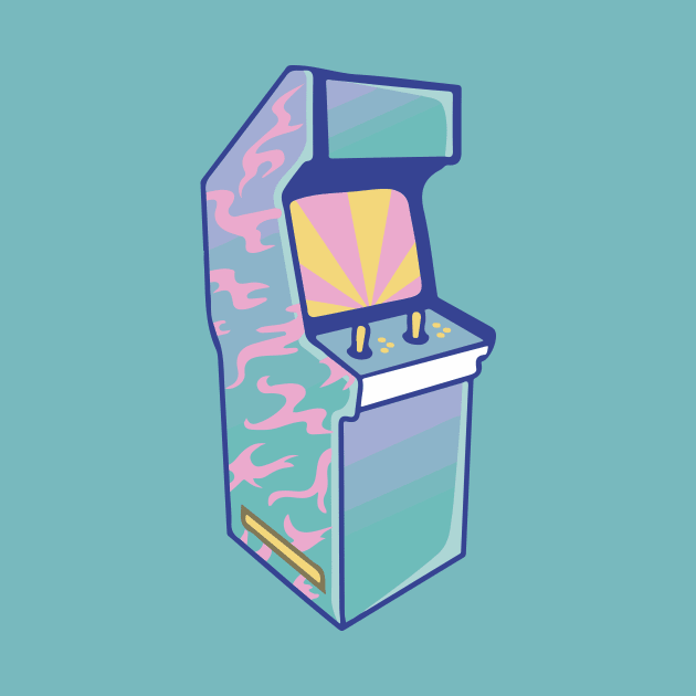 Funky Retro Arcade Machine by SLAG_Creative